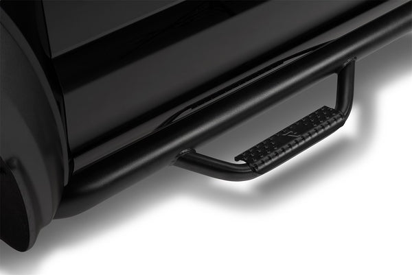 N-Fab Nerf Bar With Drop Down Steps (MPN: F17124CC-6-TX)