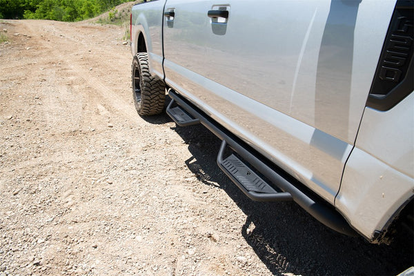 N-FAB Nerf Bar With Drop Down Steps (MPN: HPF17105CC-6-TX)