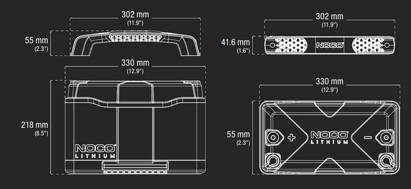 Noco Lithium Dual Purpose Battery (MPN: NLX31)