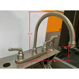 Empire Faucet Brushed Nickel Kitchen Faucet (MPN: NN801GSN)
