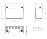 Odyssey Battery Extreme Series AGM Battery (MPN: ODS-AGM30E)