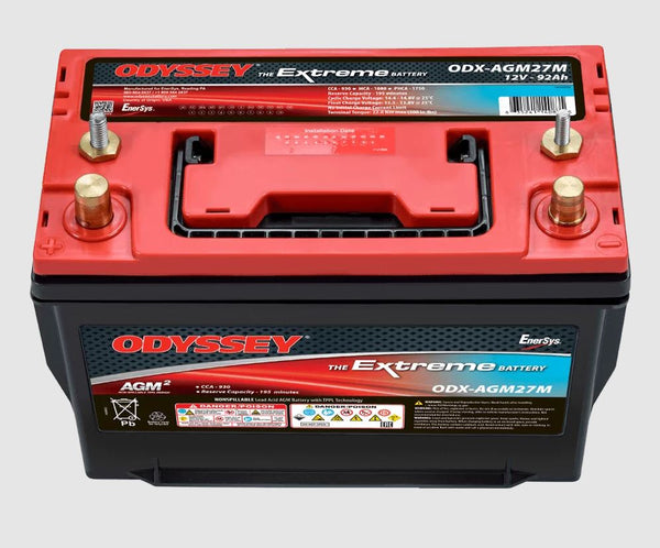 Odyssey Battery Extreme Series Group 27 (MPN: ODX-AGM27M)