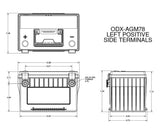 Odyssey Battery Extreme Series 78 Group Size (MPN: ODX-AGM78)