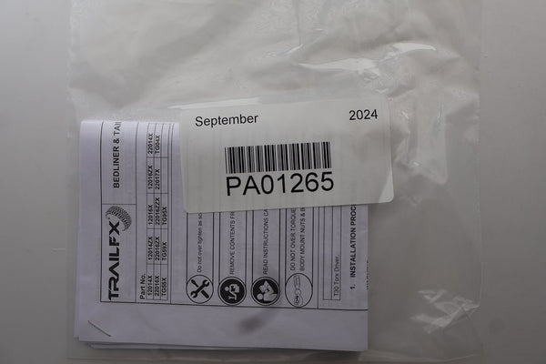 DuraLiner Tailgate Liner Hardware (MPN: PA01265)