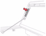 BAK Industries Tonneau Cover Adjusting Rod Slide Lock (MPN: PARTS-356A0013)