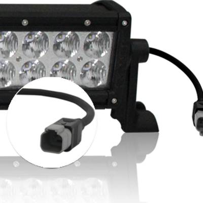 Black Horse Off Road LED Light Bar (MPN: PL3104FS-GS)