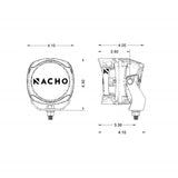 NACHO Quatro Flood LED Light (MPN: PM451)
