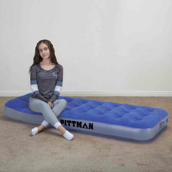 AirBedz Kidmat Twin Air Mattress (MPN: PPI-BLU_KIDMAT)