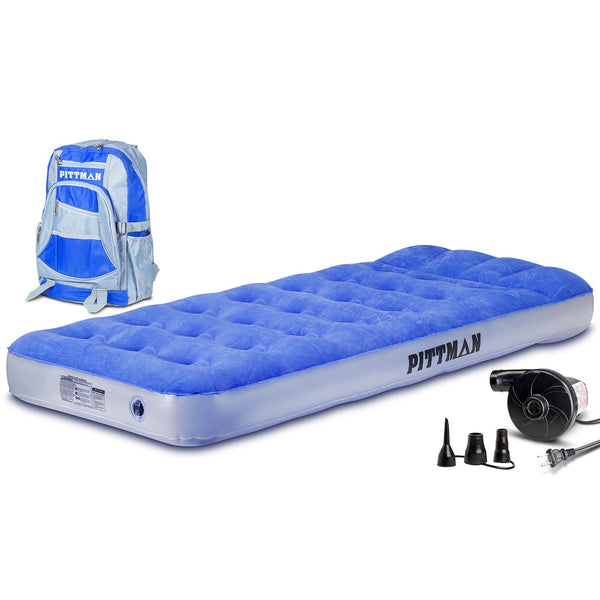 AirBedz Kidmat Twin Air Mattress (MPN: PPI-BLU_KIDMAT)