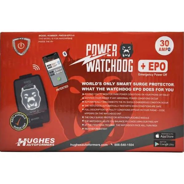 Hughes Auto Smart RV Surge Protector (MPN: PWD30-EPO-H)