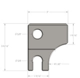 BulletProof Pintle Hook Mounting Plate (MPN: PINTLEATTACHMENT)
