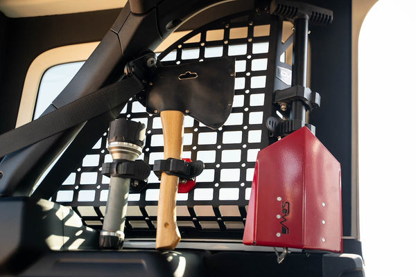 DV8 Offroad Molle Cargo Panel Tool Clamp (MPN: UNMM-01BL)