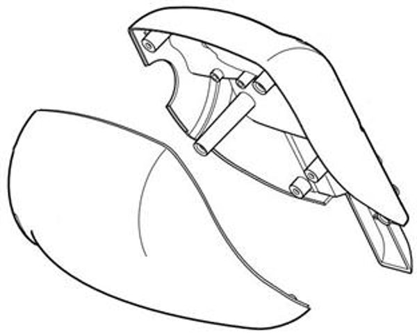 Carefree of Colorado Awning Idler Head Cover (MPN: R001329WHT)