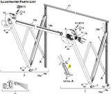 Carefree Longitude Awning Arm (MPN: R001827)