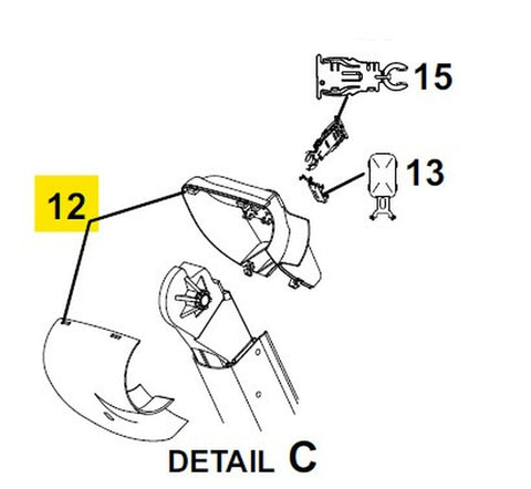 Carefree of Colorado Awning Idler Head Cover (MPN: R001932-006)