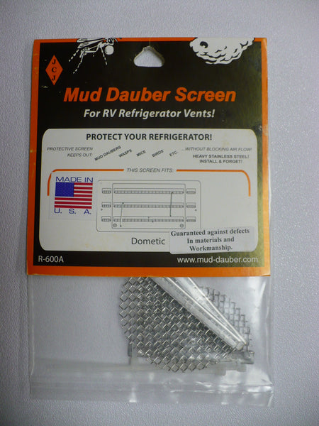 JCJ Enterprises Mud Dauber Screen (MPN: R-600A)