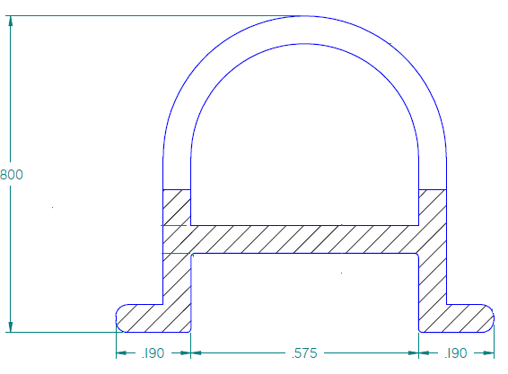 Slide Out Seal for BAL G5 Cable Drive Systems (MPN: 21100021)