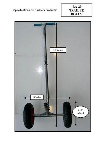 Rack-Em Trailer Dolly (MPN: RA-20)