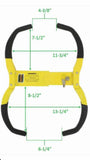 Rackem Trailer Wheel Locking Boot (MPN: RA-25)