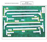 Rackem Ladder Rack Closed Trailer Mount (MPN: RA-28)