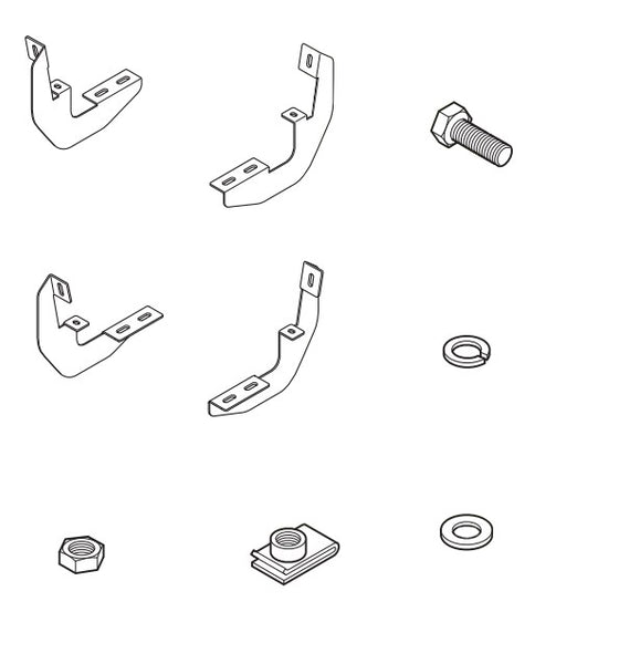 Raptor Series Running Board Component (MPN: RB-0101-BK)