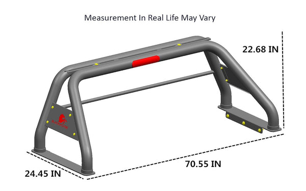Black Horse Off Road Roll Bar (MPN: RB001SS)