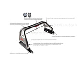Black Horse Roll Bar (MPN: RB006SS-PL69B)