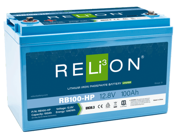 Relion Battery HP Series Lithium Battery (MPN: RB100-HP)