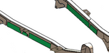 Kentrol Replacement Frame Section (MPN: RB2014L)