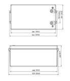 Relion Battery Legacy Series Group 8D (MPN: RB24V100)