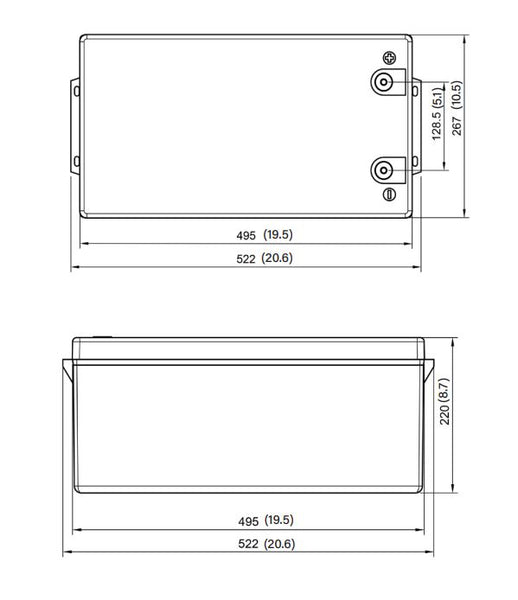 Relion Battery Legacy Series Group 8D (MPN: RB24V100)