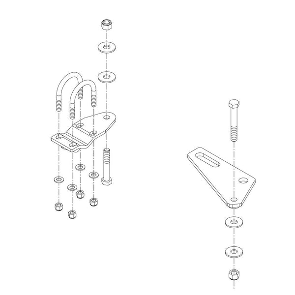 Roadmaster Steering Stabilizer Bracket (MPN: RBK29)