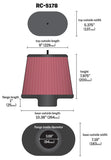 K&N Universal Washable Air Filter (MPN: RC-5178)