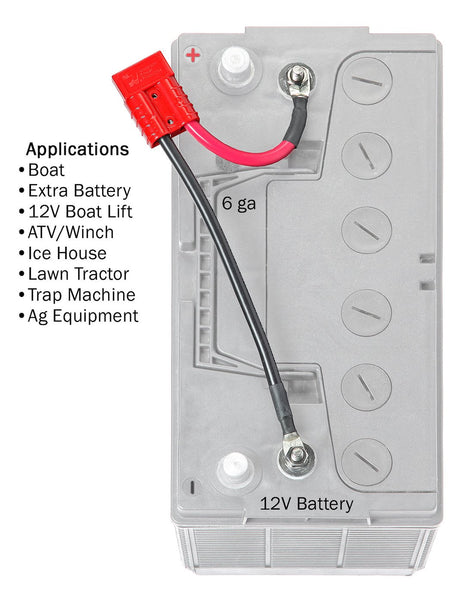 Connect-Ease Battery Connection Harness (MPN: RCE12VB1S)