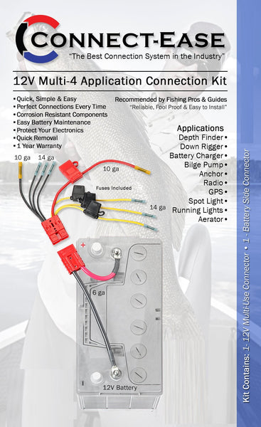 Connect-Ease Battery Connection Harness (MPN: RCE12VB4FK)