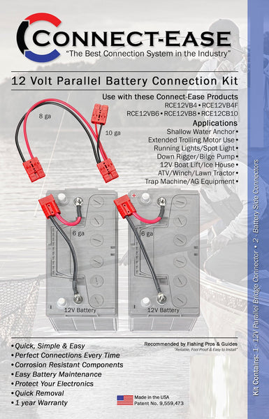 Connect-Ease Battery Connection Harness (MPN: RCE12VBPK)