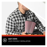 K&N Air Filter Red Cotton Gauze Round (MPN: RD-0720)