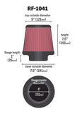 K&N Universal Air Filter (MPN: RF-1041)