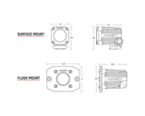 Rigid Ignite LED Driving Fog Light (MPN: 20531)