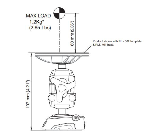 Scanstrut ROKK Mini Cell Phone Mount (MPN: RLS-AM)