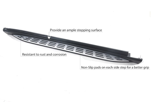 Black Horse Off Road Running Board (MPN: RMWC167)