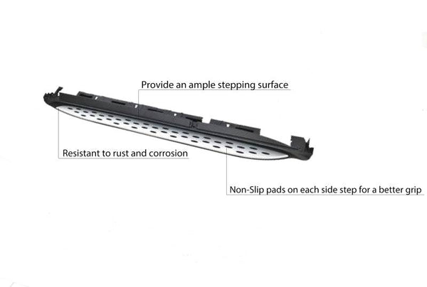 Black Horse Off Road Running Board (MPN: RMWC292)