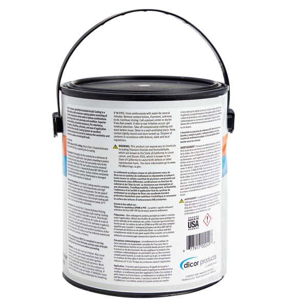 Dicor EPDM Roof Coating (MPN: RP-CRC-1)