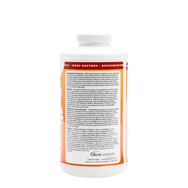 Dicor Rubber Roof Cleaner (MPN: RP-CRP-Q)