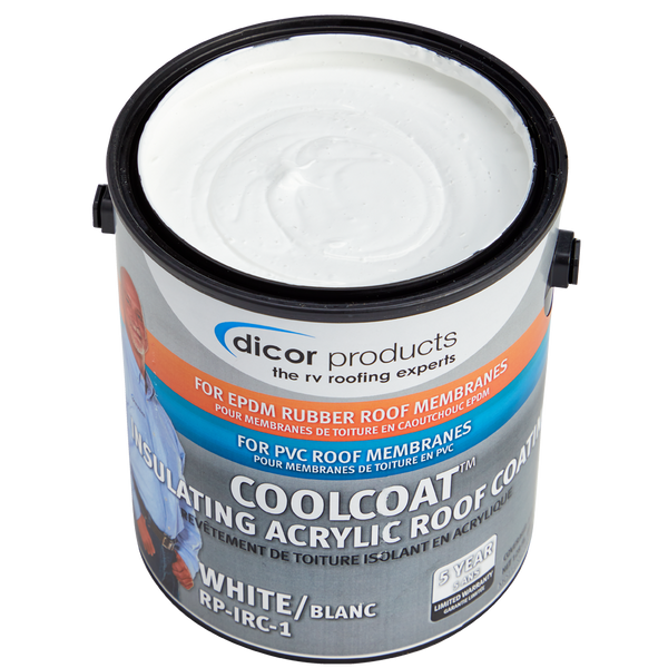 Dicor Products CoolCoat Roof Coating (MPN: RP-IRC-1)
