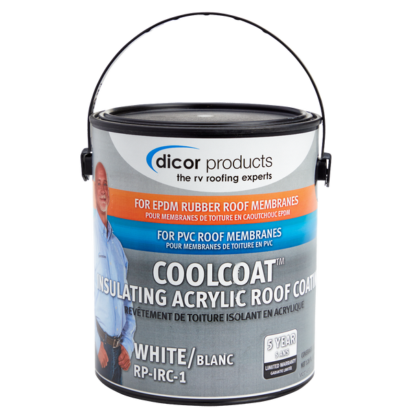 Dicor Products CoolCoat Roof Coating (MPN: RP-IRC-1)