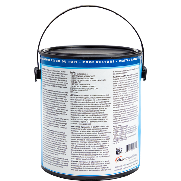 Dicor Products Roof Coating (MPN: RP-MRC-1)