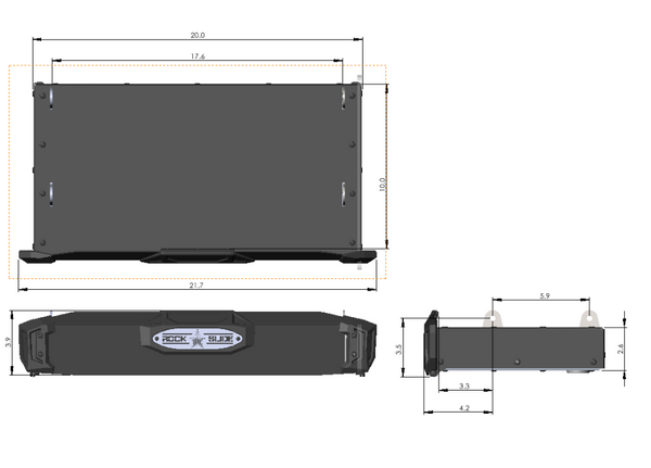 Rock Slide Engineering Truck Step (MPN: RS-100-16)