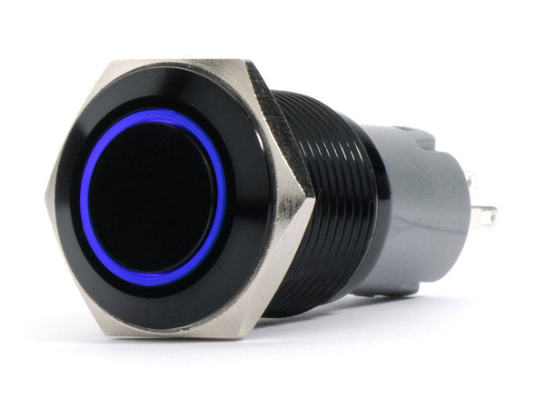 Race Sport Lighting Push Button Switch (MPN: RS-B19MM-LEDB)