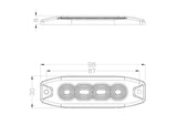 Race Sport Lighting Warning Light (MPN: RS3020BSP)